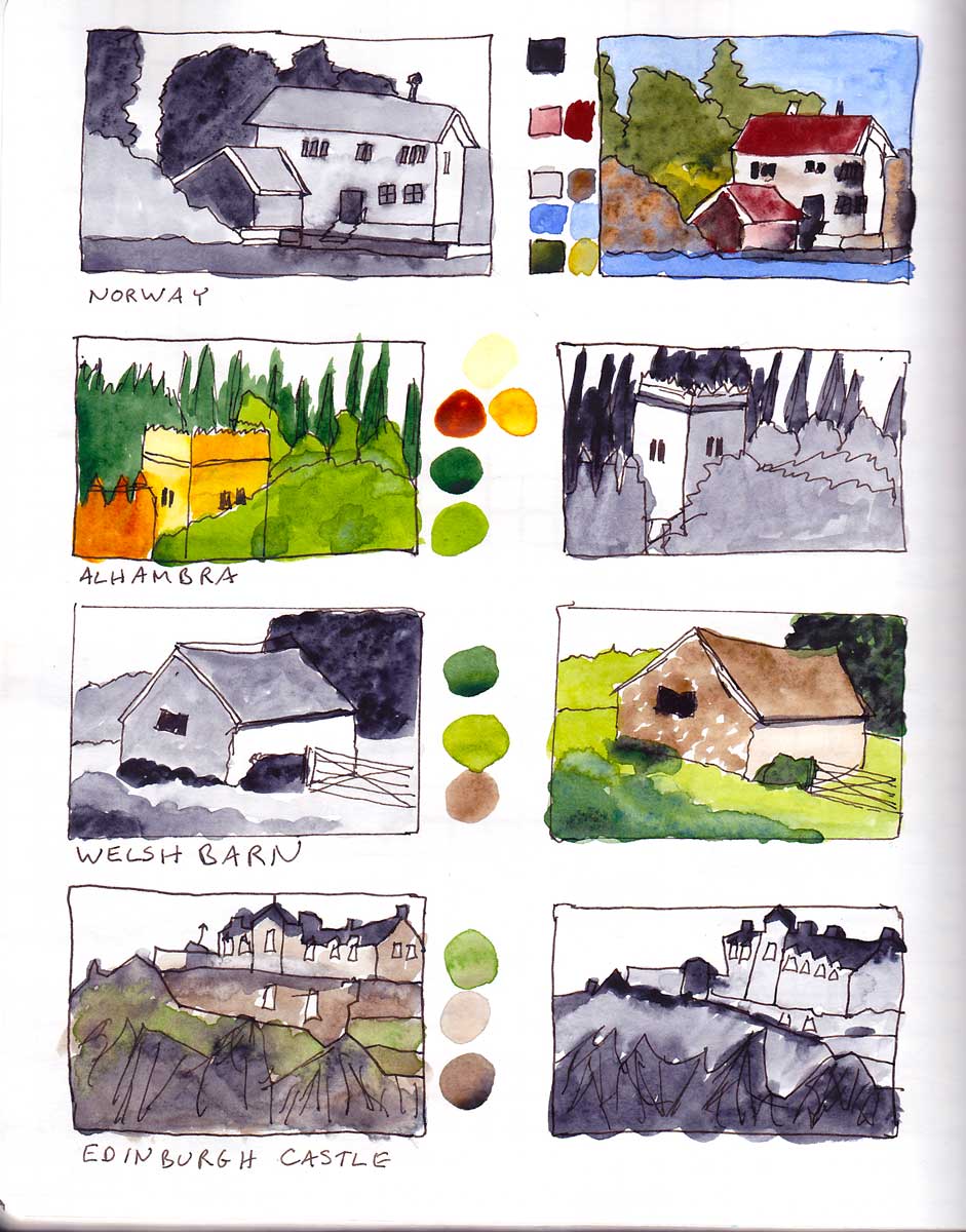 Value & Color Studies – Jamie's Sketchbook