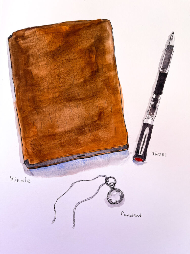 Three Items – Jamie's Sketchbook
